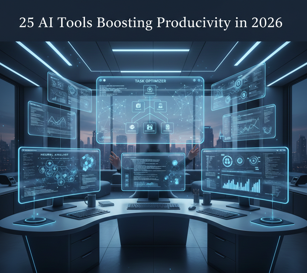 Top 25 AI Tools Revolutionizing Productivity in 2026